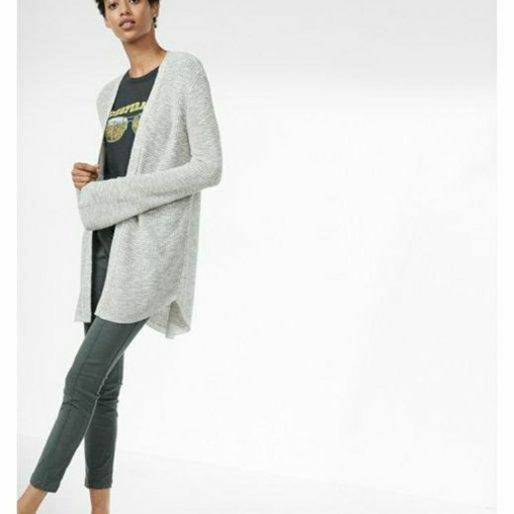 Express Thermal Bell Sleeve Cardigan